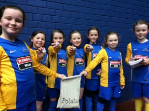 Colts 2010 Girls doing a great job on this week's draw